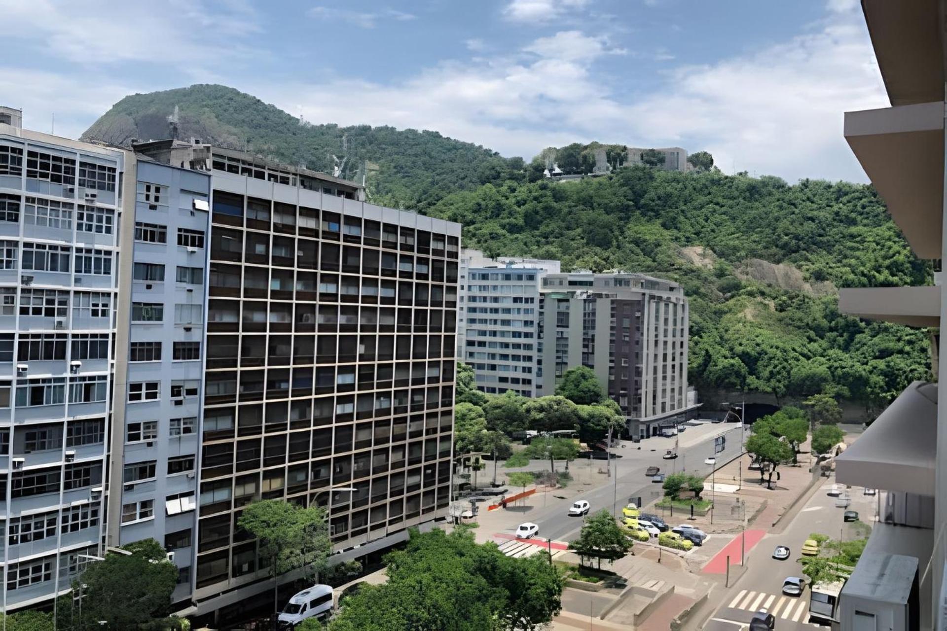 Apartamento Em Copacabana Com Vista Lateral Do Mar Rio de Janeiro Exteriör bild