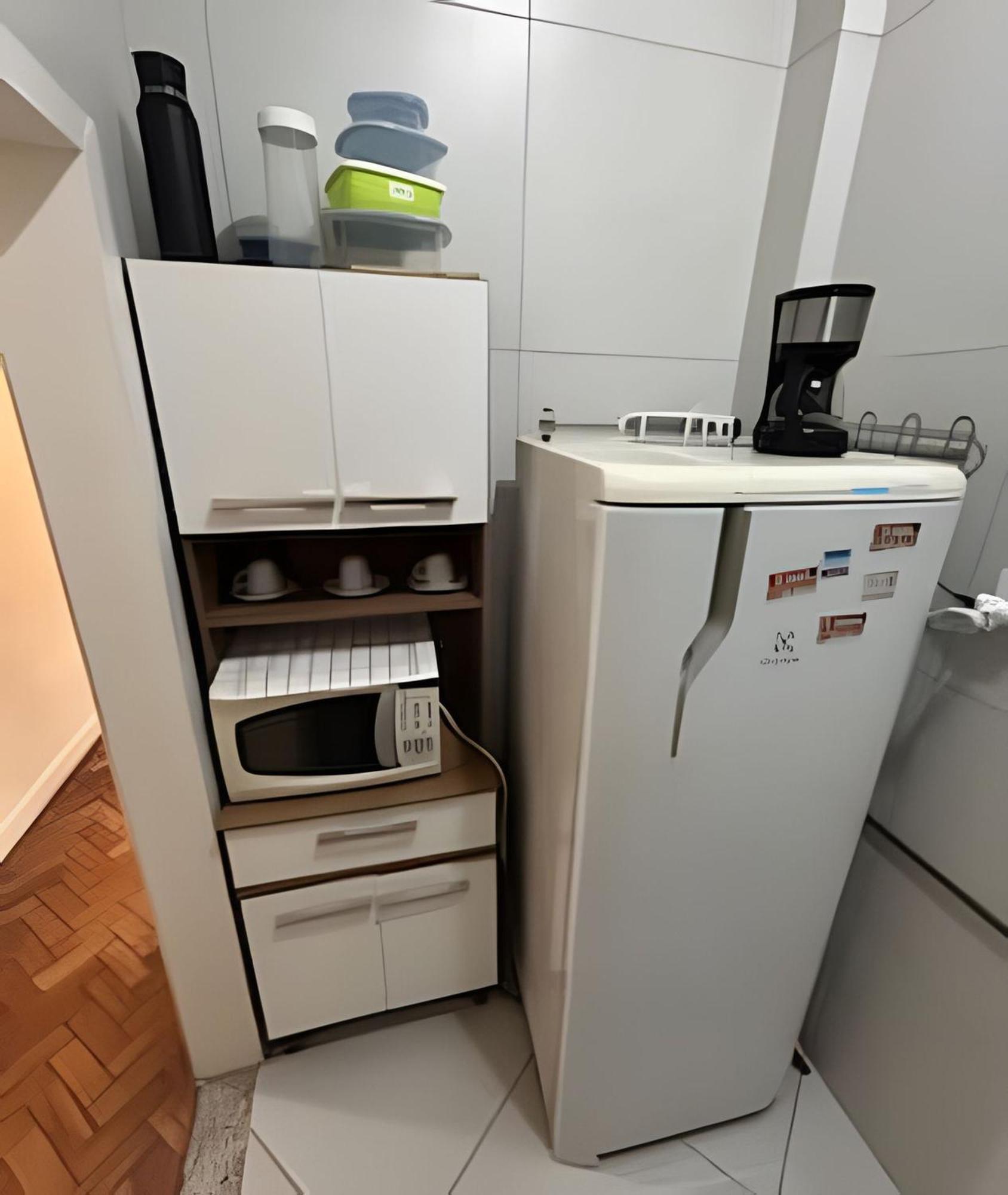 Apartamento Em Copacabana Com Vista Lateral Do Mar Rio de Janeiro Exteriör bild